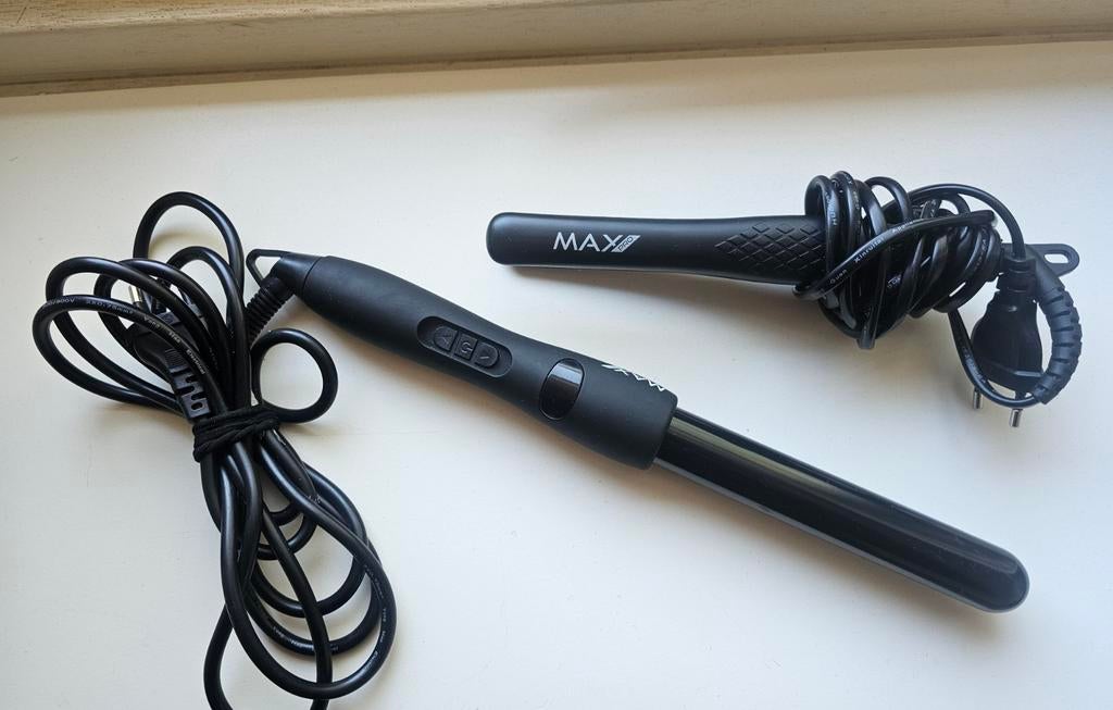 Max Pro Twist krultang 25 mm
Max Pro mini stijltang, Ophalen of Verzenden, Zo goed als nieuw, Krultang of Stijltang