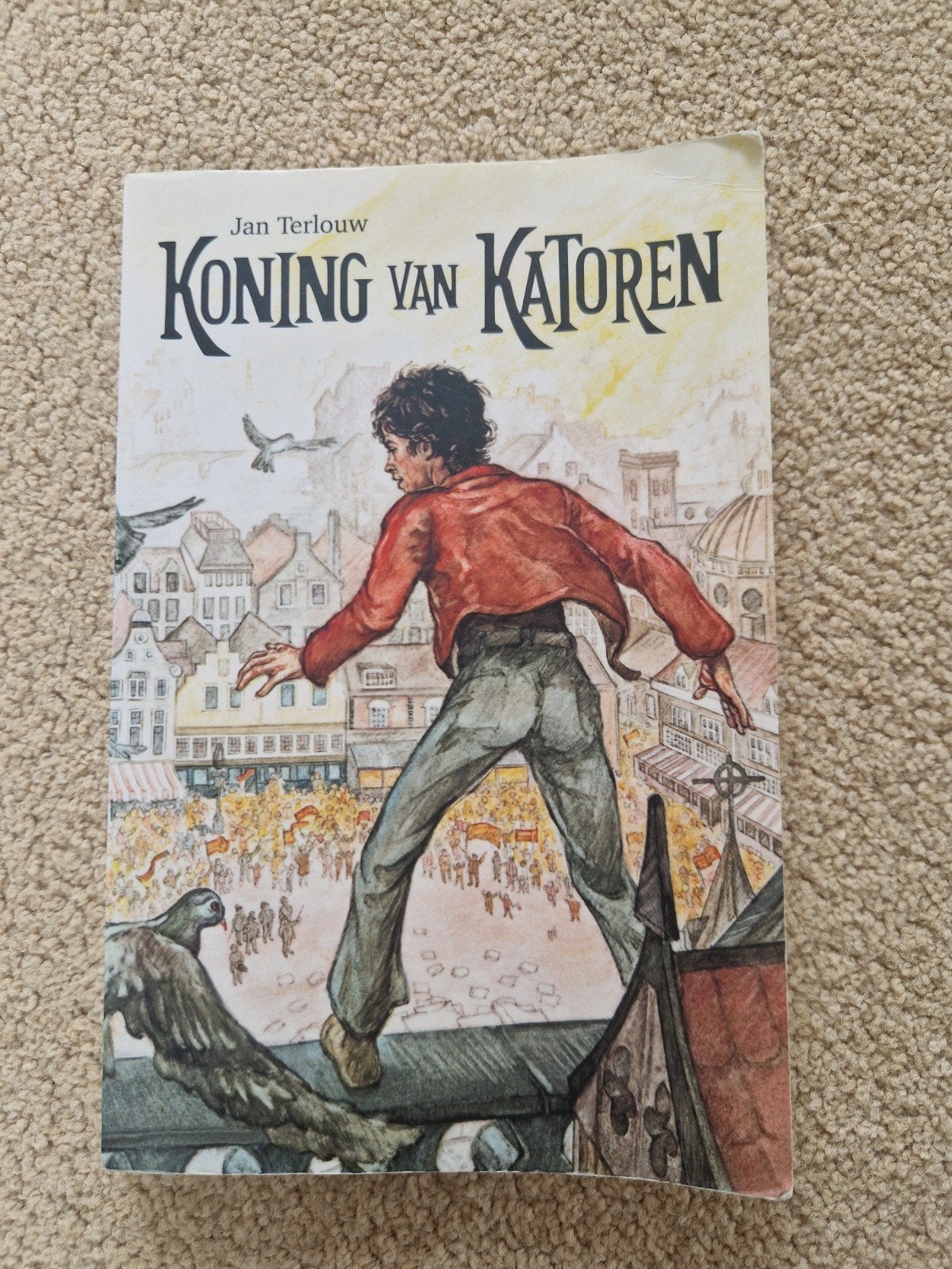 Jan Terlouw - Koning van Katoren, Gelezen, Ophalen of Verzenden, Fictie, Jan Terlouw