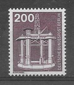 Duitsland - Berlijn 1975  Booreiland, Verzenden, BRD, Postfris