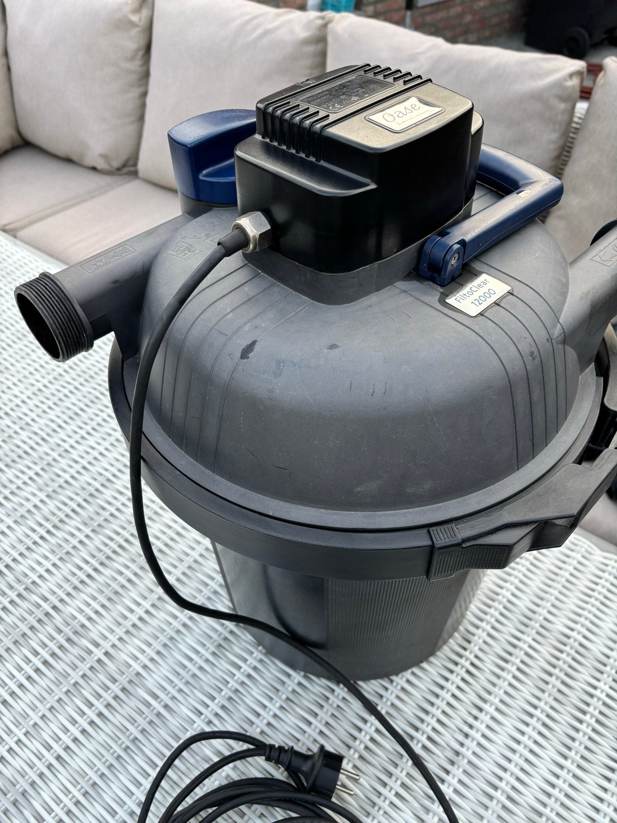 Oase FiltoClear 12000 Vijverdrukfilter met UVC, Ophalen of Verzenden, Gebruikt, Vijverfilter