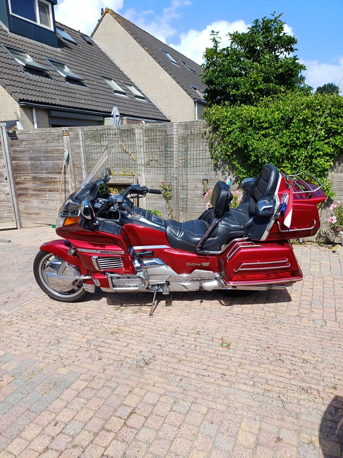 Honda Goldwing 1500 Aspencade, 146940 km  1993 Candy Red Toe, Motoren, Motoren | Honda, Gebruikt, 1500 cc, Particulier, Toermotor
