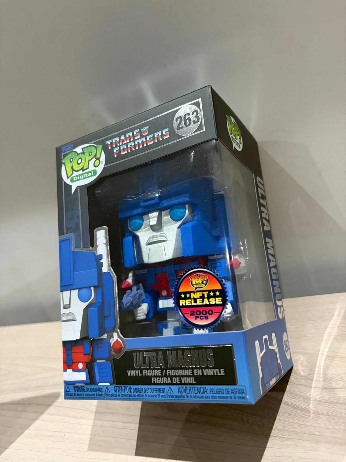 Ultra Magnus 263 Funko Pop Digital Transformers NFT  LE 2000, Verzamelen, Funko Europe, Ophalen of Verzenden, 4th floor, 1 Queen Caroline St, London W6 9YN, Verenigd Koninkrijk