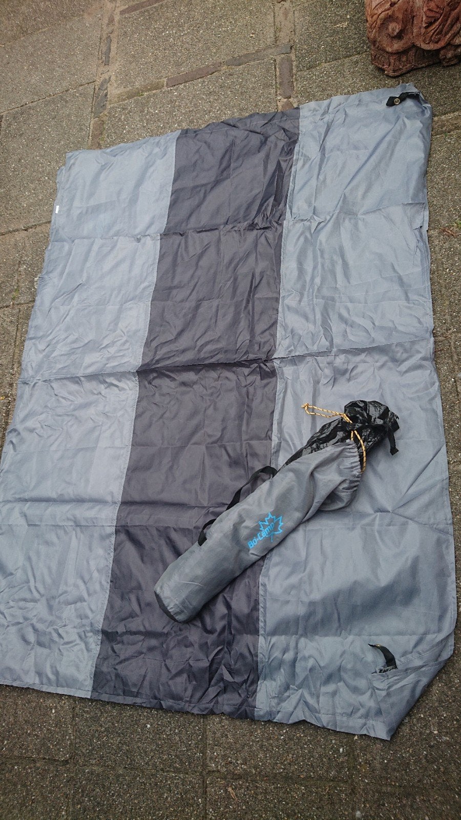 Bo-Camp Windscherm 320x120 cm - Grijs, Ophalen of Verzenden