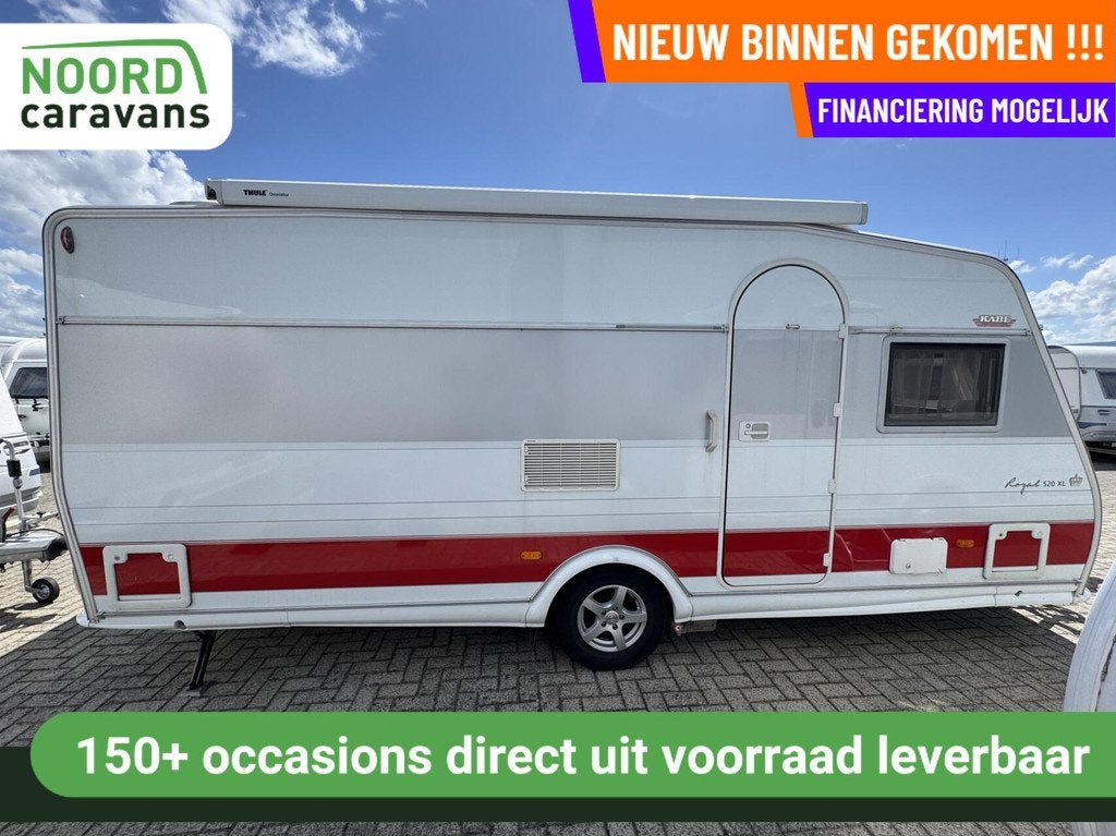KABE ROYAL 520 XL, WINTER CARAVAN!, ALDE KACHEL, EP LEVEL, Caravans en Kamperen, Rondzit, 7 tot 8 meter, Bedrijf, Kabe