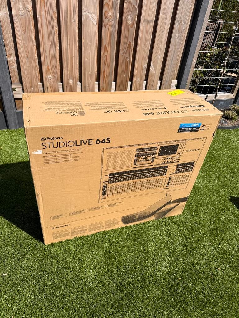 PreSonus StudioLive 64S | NIEUW in doos, ongebruikt, Ophalen, Nieuw, 20 kanalen of meer, Microfooningang