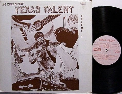 2 LP's "Texas talent" volume 1 en 2 (veel korting), Cd's en Dvd's, Ophalen, LP, Gebruikt, 12 inch