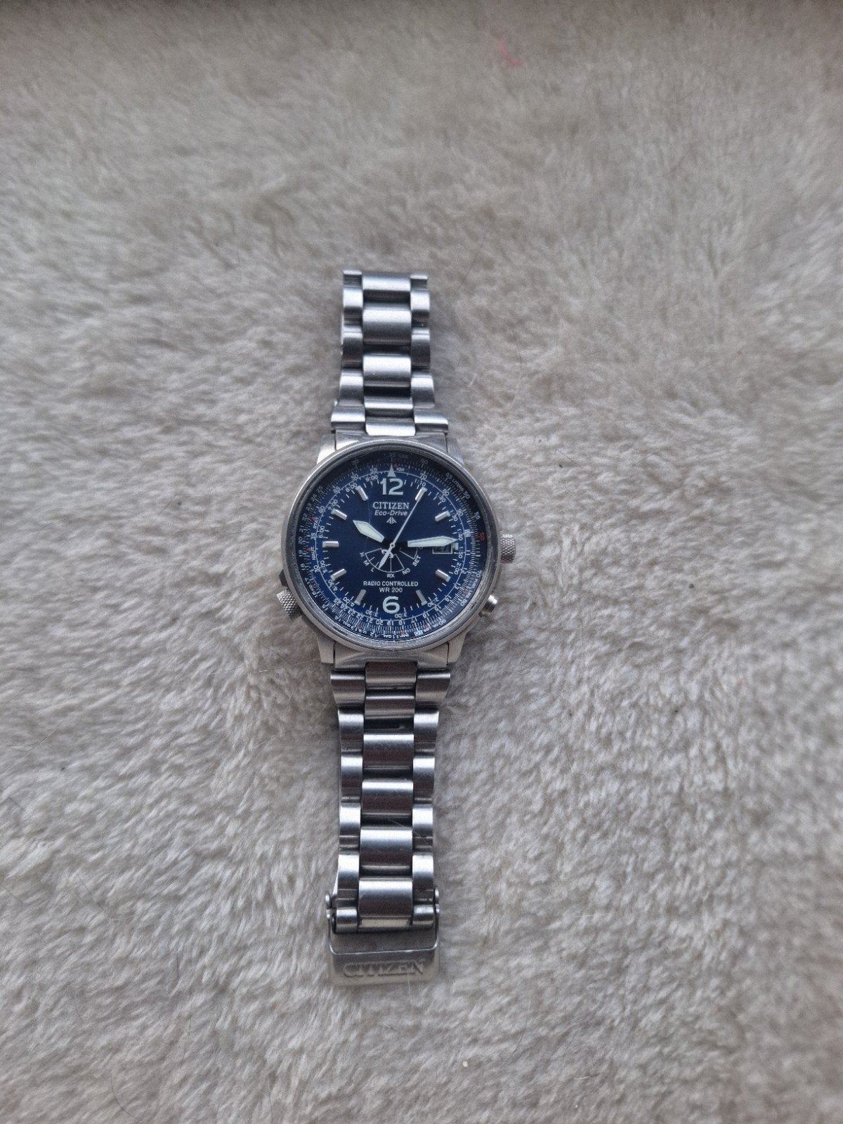 Citizen Promaster  H461-T004423 Y GN-4W-S 421515, Ophalen, Staal, Gebruikt, Staal