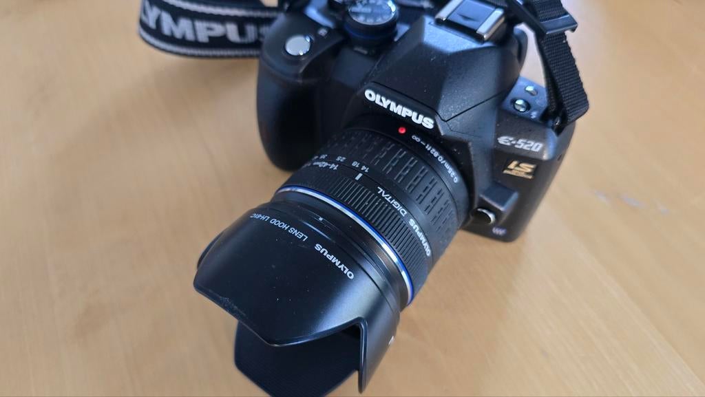 Olympus E520, Ophalen of Verzenden, Zo goed als nieuw, Olympus
