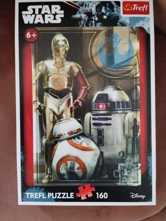 Star Wars puzzel R2D2 en C3PO, Verzamelen, Ophalen, Zo goed als nieuw, Overige typen