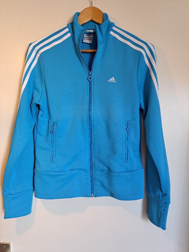 Blauw Adidas Vest - maat 40, Maat 38/40 (M), Zo goed als nieuw, Verzenden, Blauw