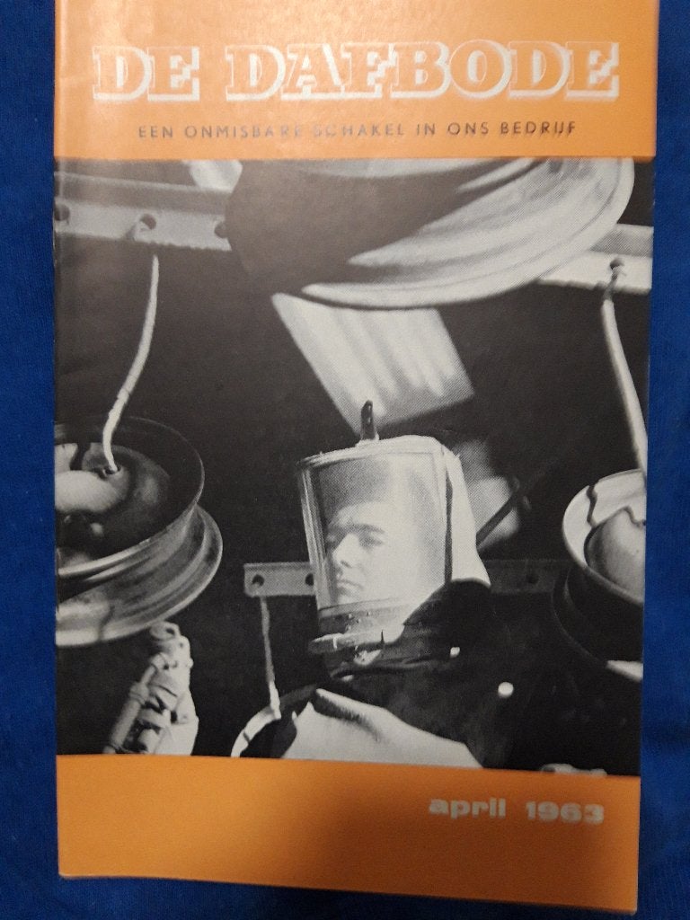 DE DAFBODE april 1963, Ophalen of Verzenden, Zo goed als nieuw, Overige merken, DAF