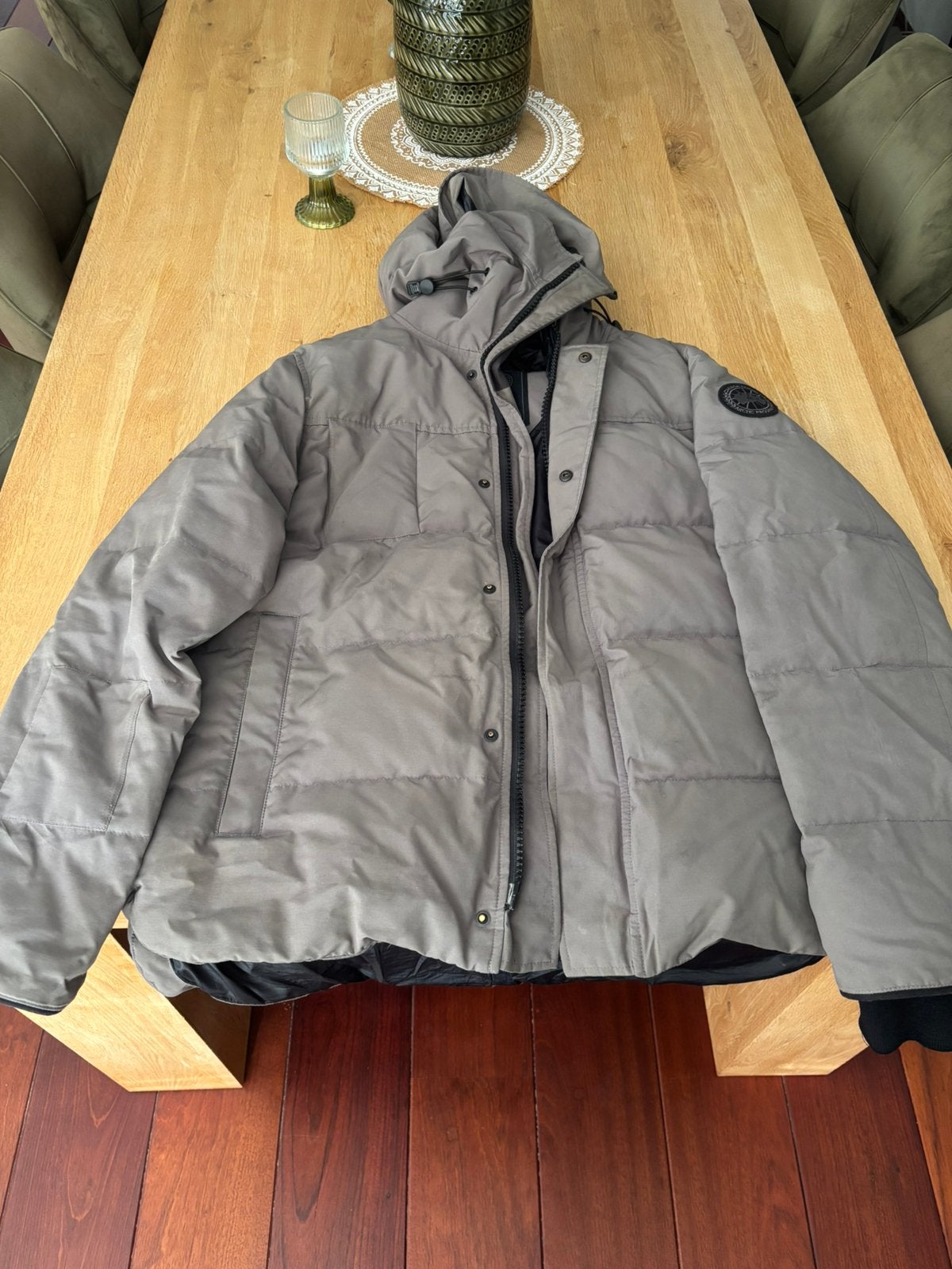 Originele Canada Goose Jas – Maat XL, Kleding | Heren, Jassen | Winter, Ophalen, Gedragen, Maat 56/58 (XL), Grijs