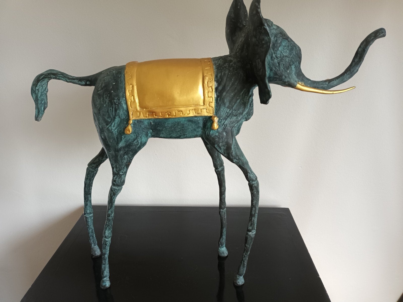 Dali stijl Bronzen olifant, Antiek en Kunst, Ophalen
