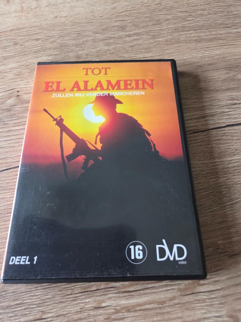 Tot El Alamein Zullen Wij Verder Marcheren Deel 1 DVD, Ophalen of Verzenden