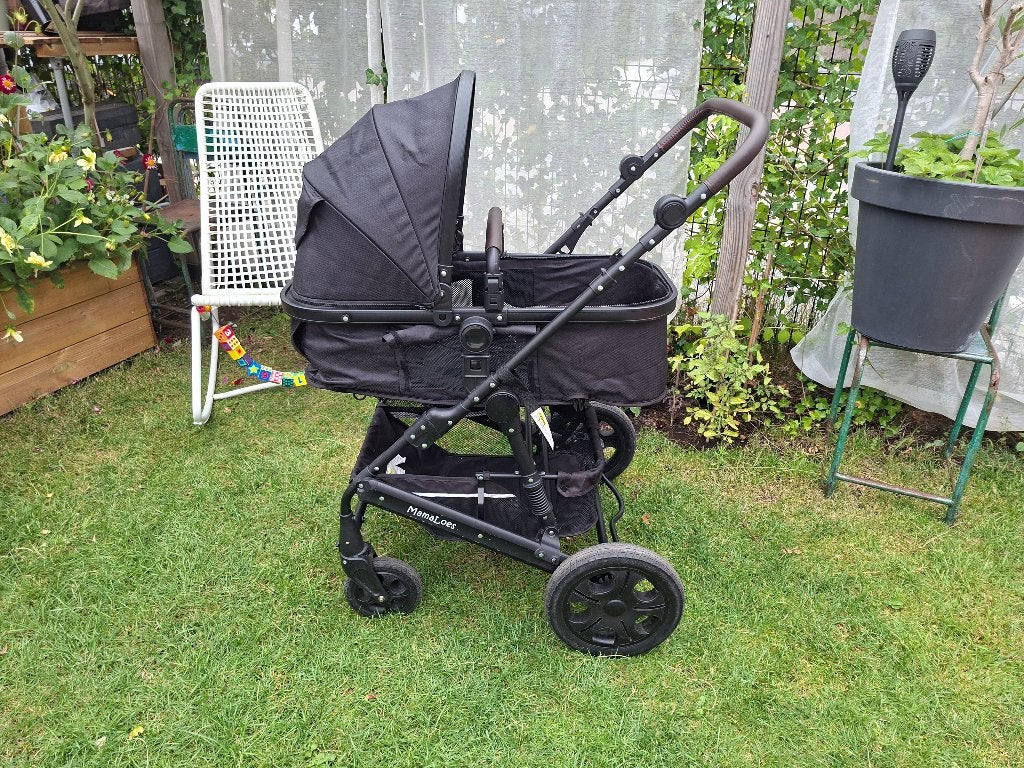 Kinderwagen (combiwagen), Gebruikt, Combiwagen, Verstelbare duwstang, Ophalen