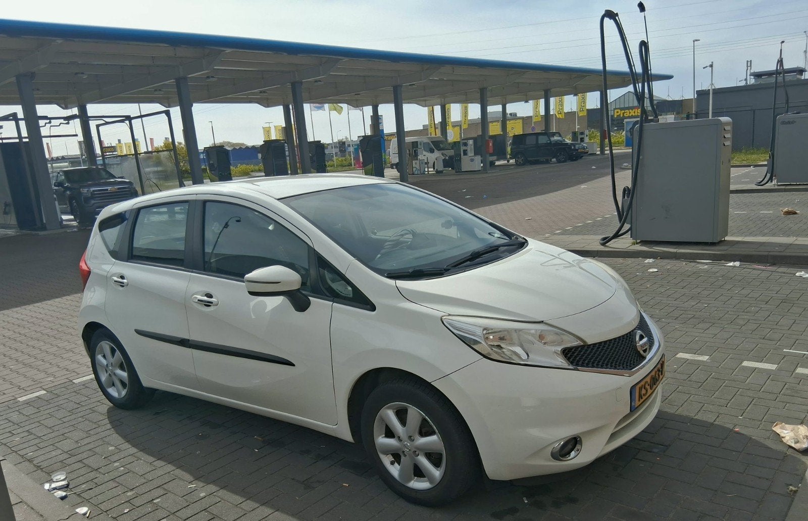 Nissan Note 1.2 59KW/80PK 2015 Wit, Auto's, Nissan, Particulier, Note, ABS, Achteruitrijcamera, Airbags, Airconditioning, Android Auto