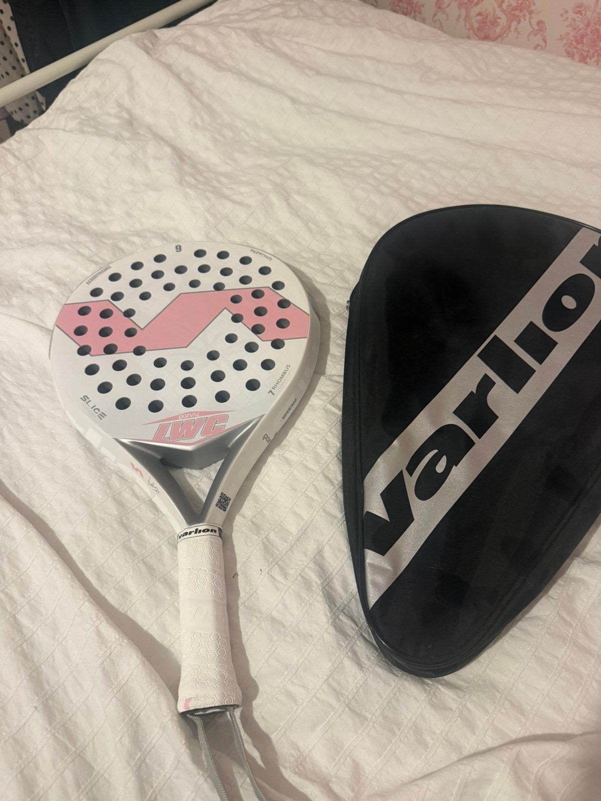 Varlion prisma carbon 9 padel racket, Ophalen of Verzenden, Zo goed als nieuw