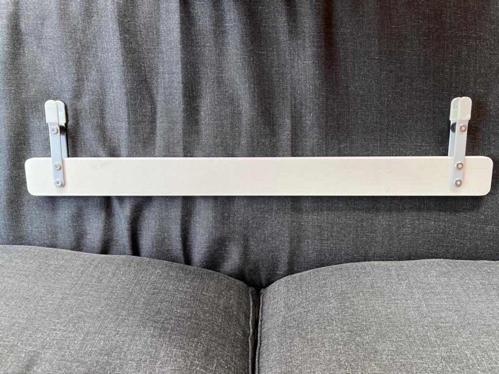 IKEA Vikare/Nattapa bedhekje - wit, Ophalen, Gebruikt, Minder dan 140 cm, Minder dan 70 cm