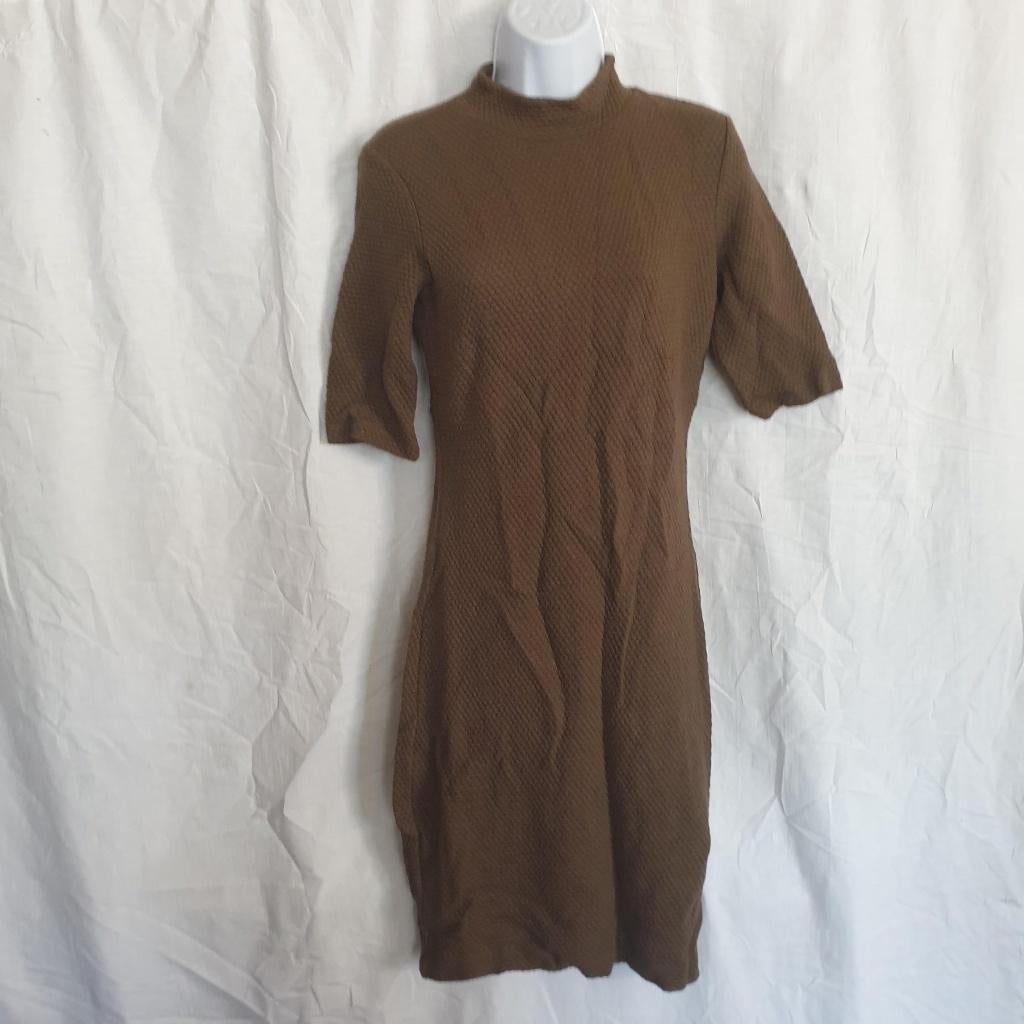 Aparte bruine jurk. Mt S Merk Kyra & Ko, Kleding | Dames, Bruin, ., Ophalen of Verzenden, Zo goed als nieuw