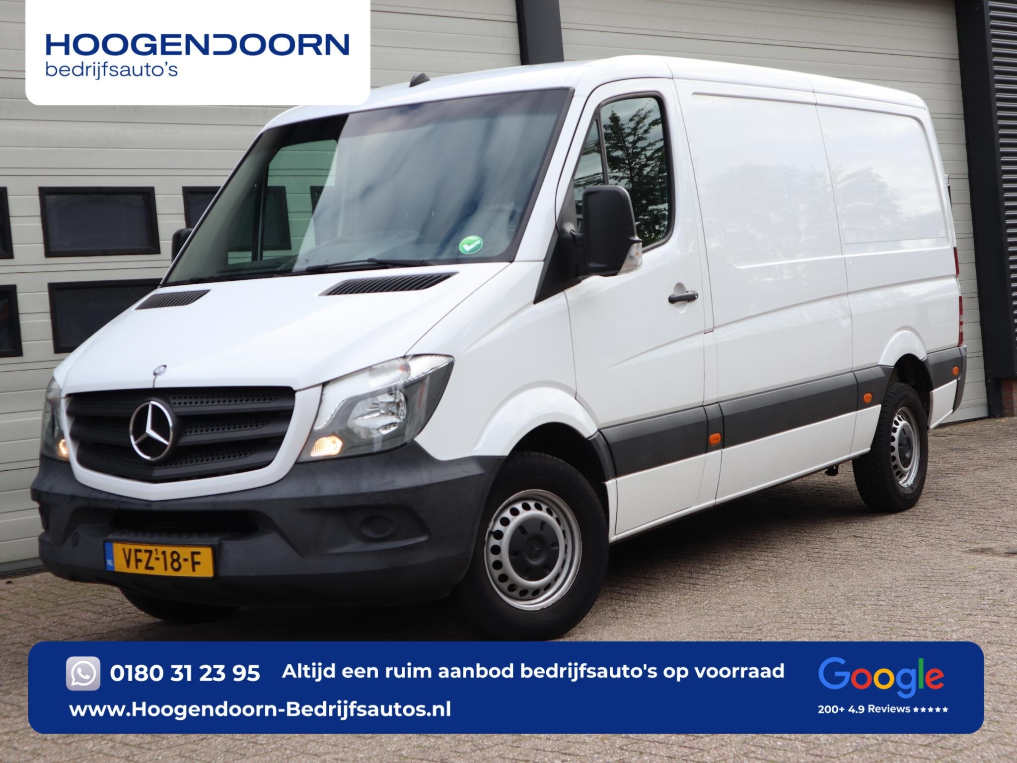 Mercedes-Benz Sprinter 213 CDI L2H1 - Marge - Trekhaak - Air, 13 km/l, Euro 5, Gebruikt, 4 cilinders