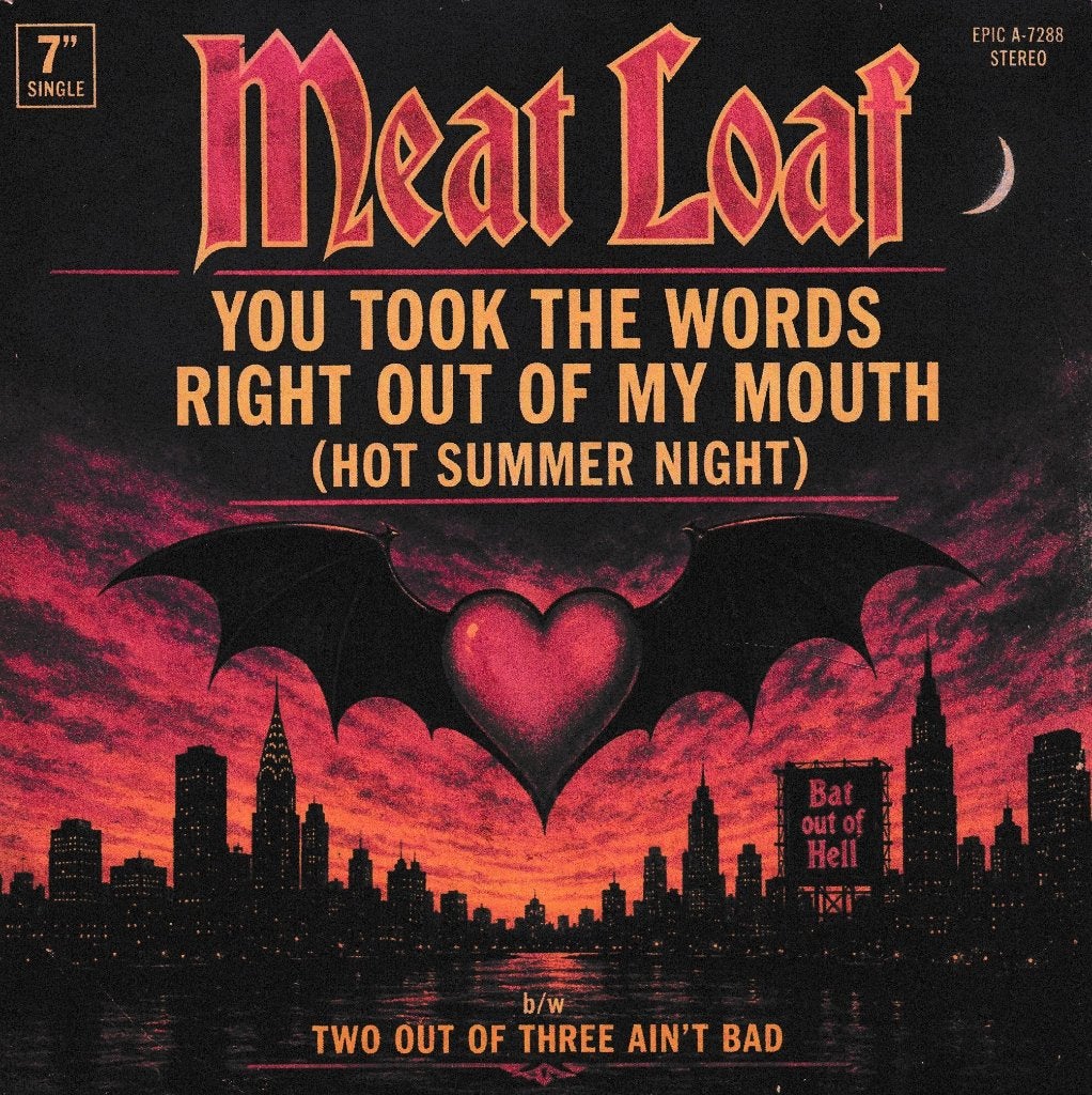 Meat Loaf - You took the words right out of my mouth, Cd's en Dvd's, Vinyl Singles, Ophalen of Verzenden, Gebruikt, 7 inch, Pop