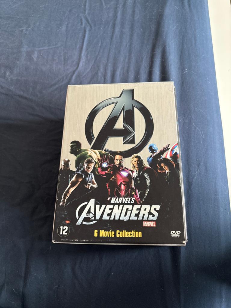 Marvel's The Avengers 6 Film Collectie DVD Boxset, Vanaf 12 jaar, Verzenden, Gebruikt, Boxset