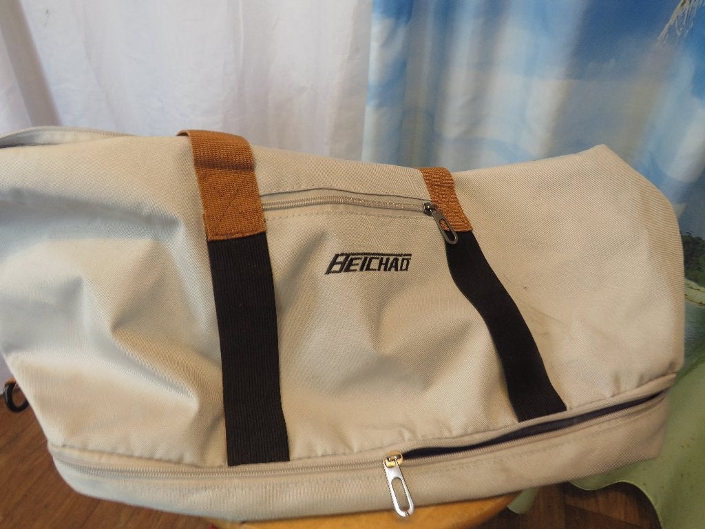 grijze beichad reistas / sporttas duffle, 40 tot 60 cm, 20 tot 30 cm, Minder dan 35 cm, Ophalen of Verzenden