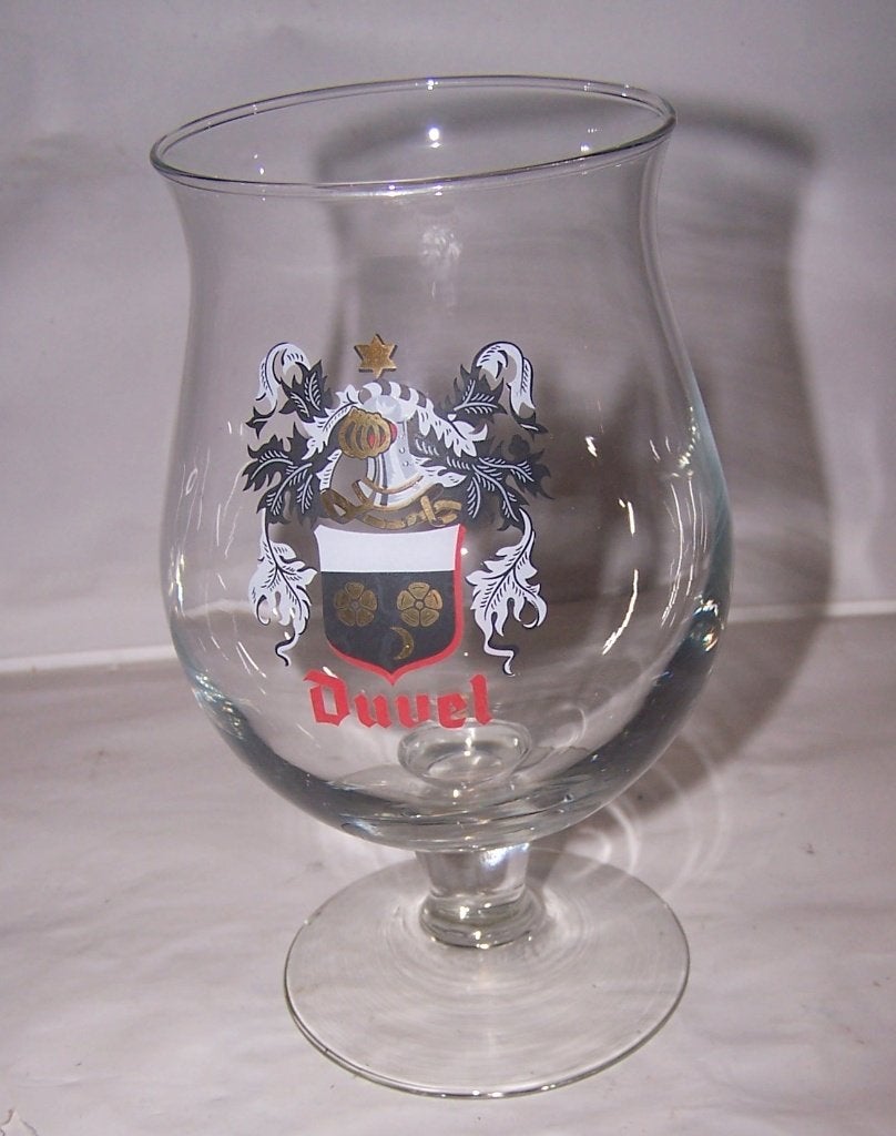 Mooi Duvel bierglas/bokaal. Nieuwstaat., Ophalen of Verzenden, Nieuw, Bierglas