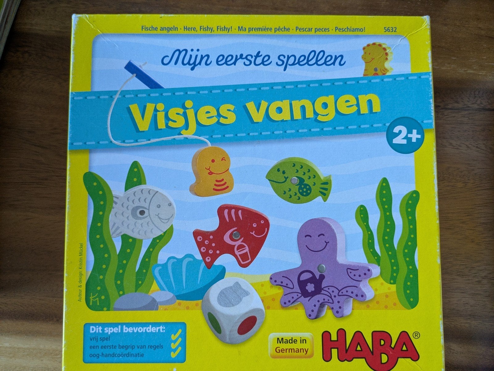 Haba Visjes vangen, Ophalen, Gebruikt
