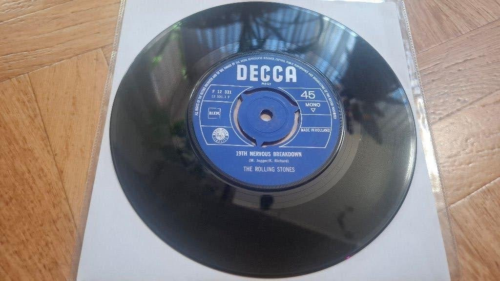 Single - The Rolling Stones – 19th Nervous Breakdown, Gebruikt, 7 inch, Ophalen of Verzenden, Rock en Metal