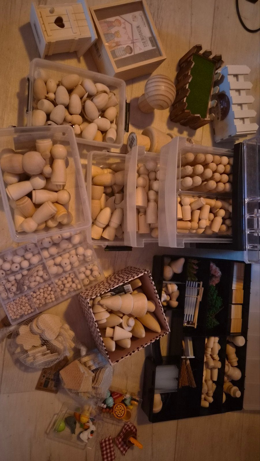 Pegdolls + materiaal, Ophalen of Verzenden, Nieuw, Hout, Knutselwerk