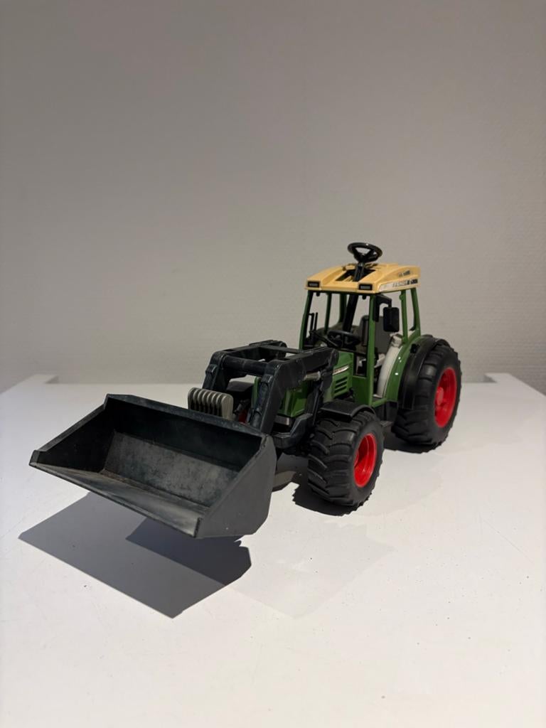 Bruder Fendt tractor met voorlader - Speelgoed, Ophalen of Verzenden, Gebruikt