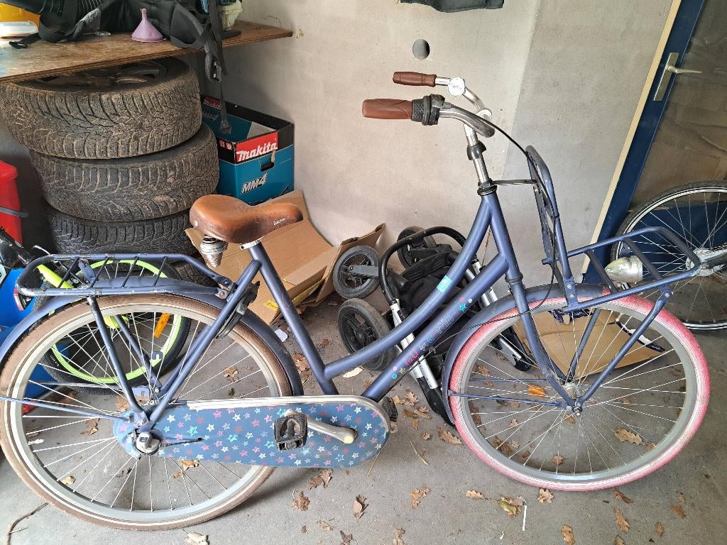 Cortina lief transportfets fiets, 26 inch of meer, Terugtraprem, Gebruikt, Versnellingen