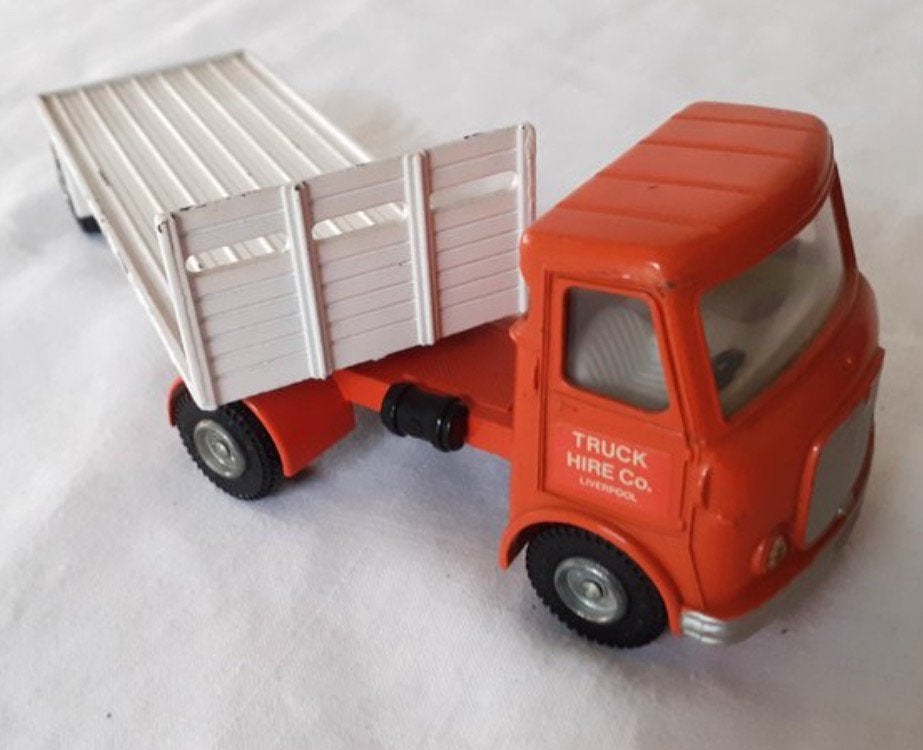 Dinky Toy Flatbed truck, Antiek en Kunst, Ophalen of Verzenden