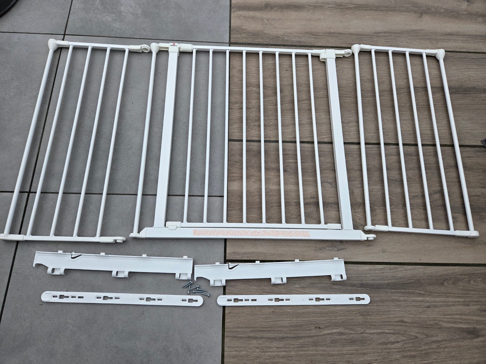 Babydan flex M, als nieuw, Kinderen en Baby's, Traphekjes, Ophalen, Aluminium, Zo goed als nieuw, 115 cm of meer