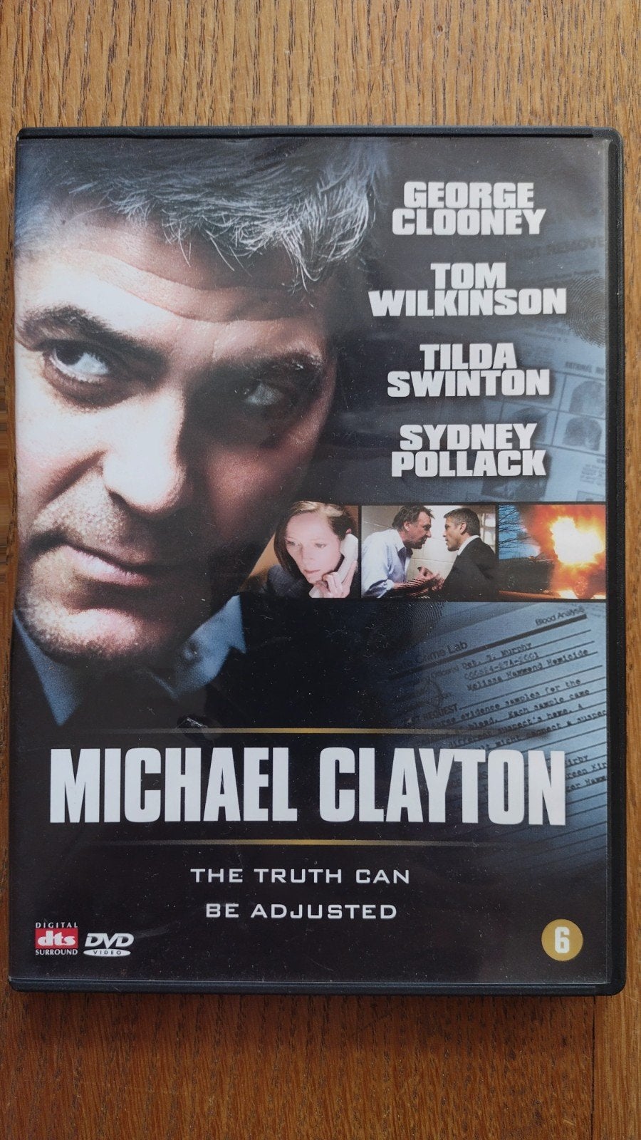 Michael Clayton DVD - George Clooney - Thriller, Psychologische thriller, Nederlands, Ophalen of Verzenden, Vanaf 6 jaar
