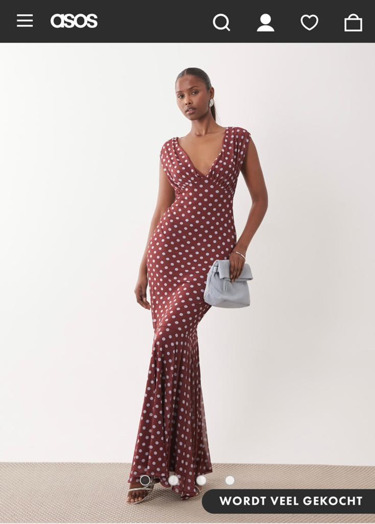Asos design jurk - maat S (NIEUW), Kleding | Dames, Jurken, Nieuw, Ophalen of Verzenden, Roze, Maat 36 (S)