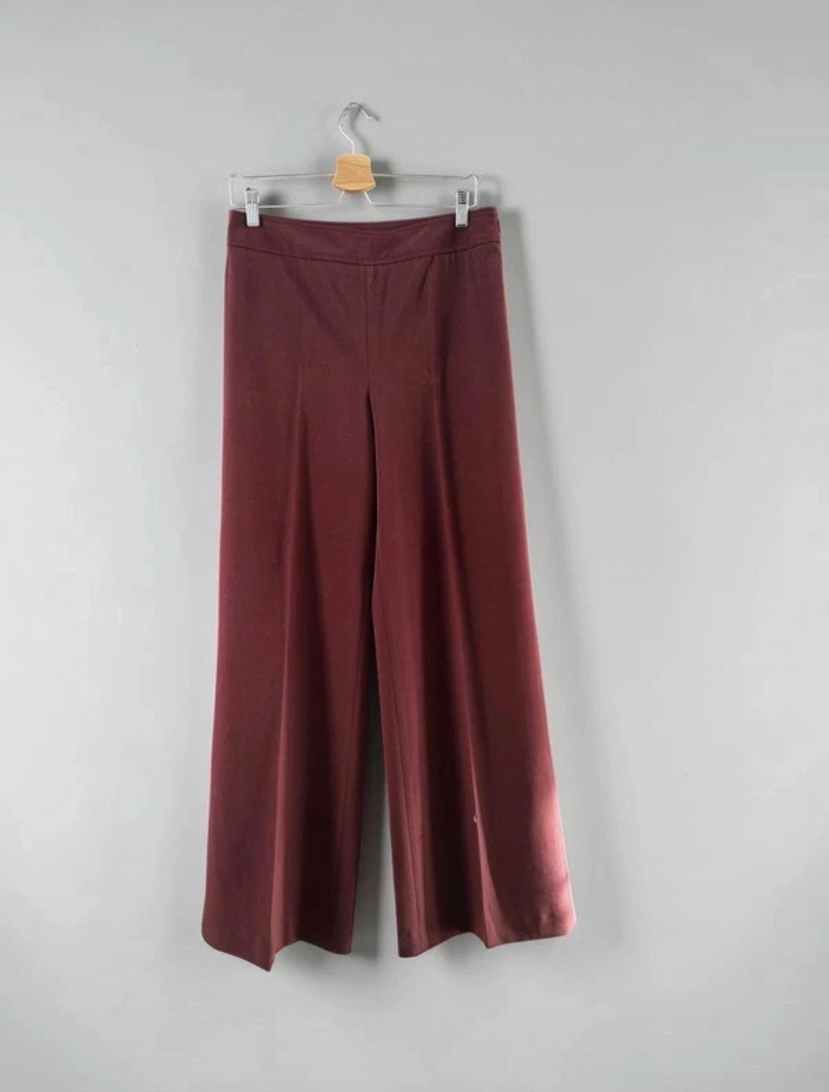 Filippa K wide leg broek pantalon bordeaux L large 40, Kleding | Dames, Maat 42/44 (L), Ophalen of Verzenden, Zo goed als nieuw