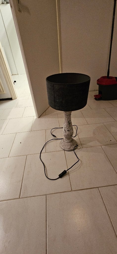Staande lamp kast/vensterbank, Ophalen, E14 (klein), Zo goed als nieuw, Minder dan 100 cm