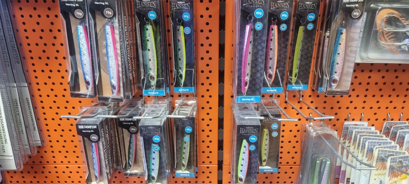 Partij Hansen en Ron Thompson herring pilkers, Purefishing, Tinstraat, Nieuw, Ophalen of Verzenden