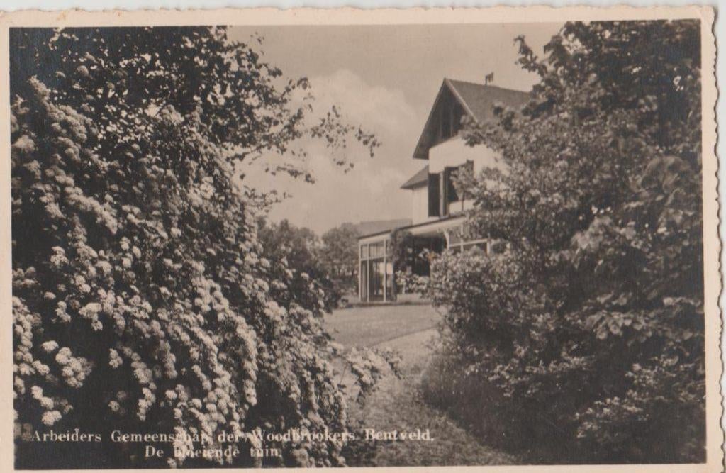 Bentveld (NH) Arbeidersgemeenschap Woodbrookers1937., Verzenden, 1920 tot 1940, Gelopen, Noord-Holland