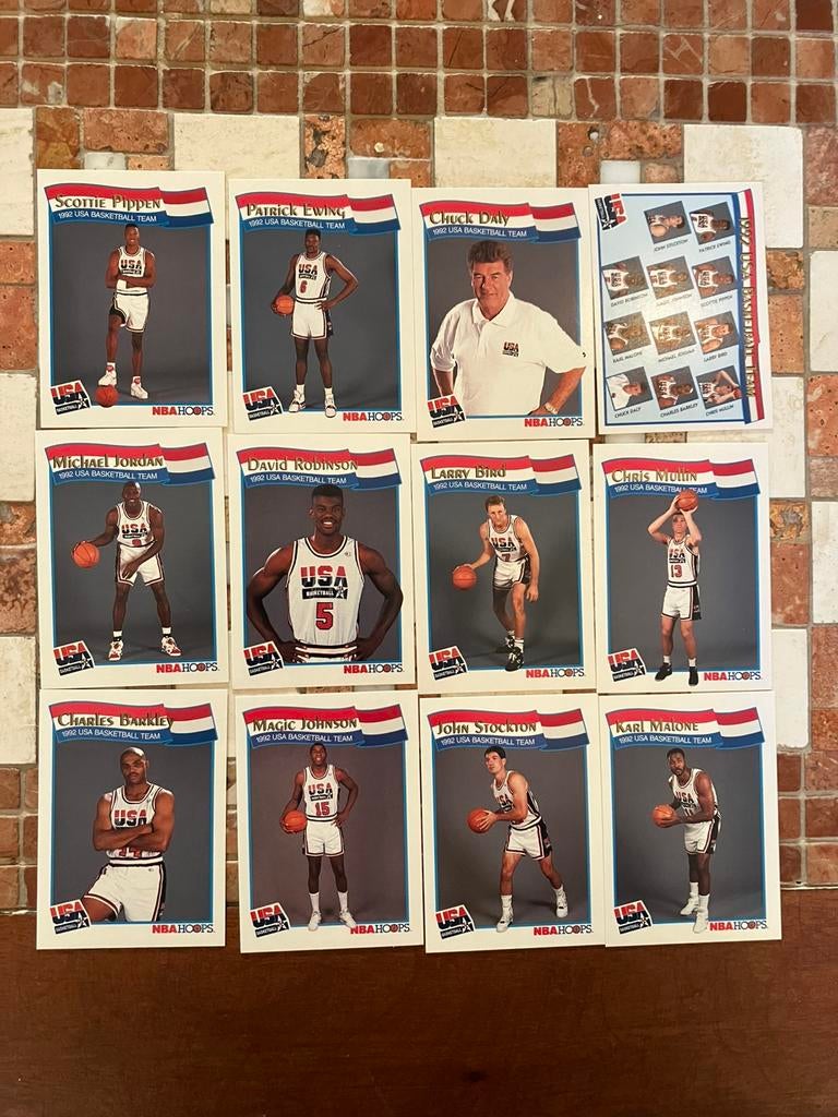 Nba hoops dreamteam spelers en coach, Ophalen of Verzenden, Zo goed als nieuw, Plaatje