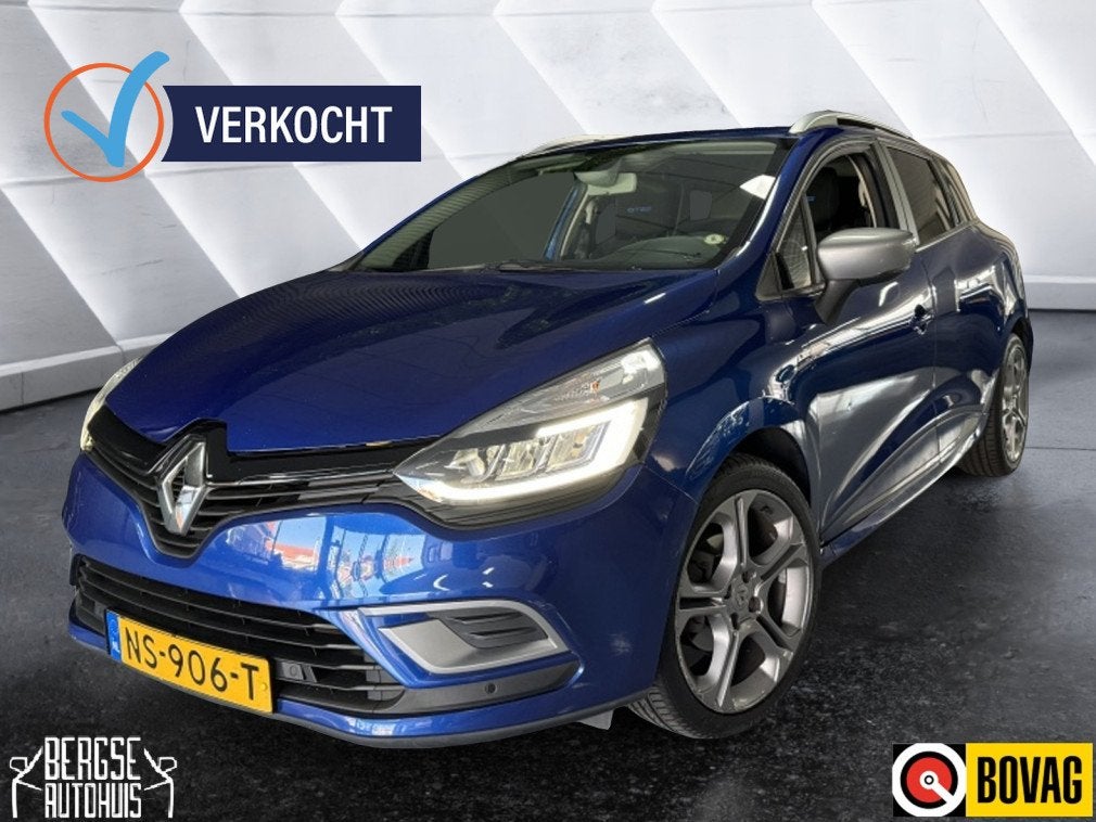 Renault Clio Estate 1.2 TCe Intens GT-Line R-Link 120PK BOSE, Auto's, Dealer onderhouden, Stof, Gebruikt, 4 cilinders