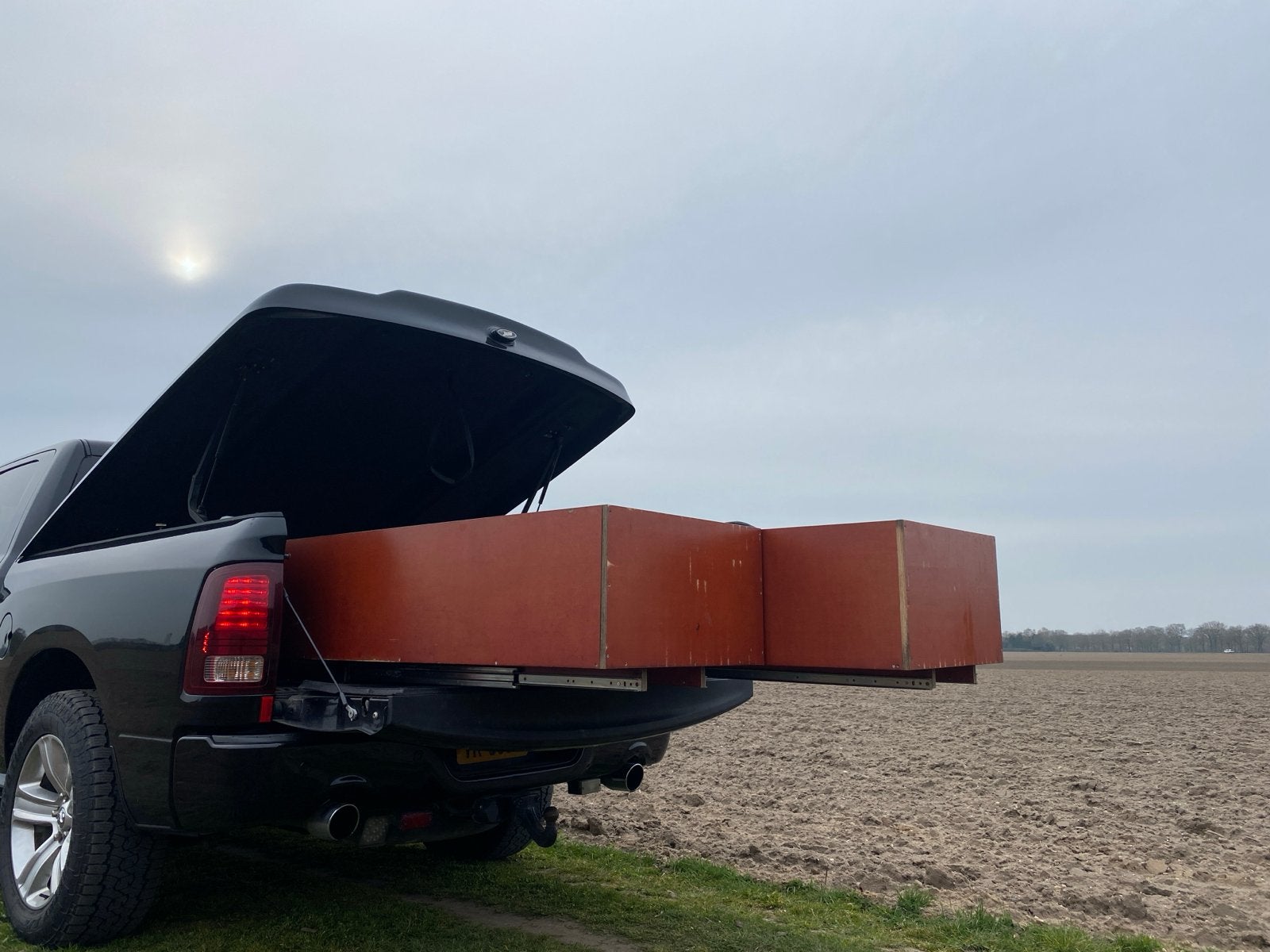Volledig uittrekbare lades voor Dodge Ram 1500 (200kg), Auto-onderdelen, Interieur en Bekleding, Ophalen, Gebruikt, Dodge