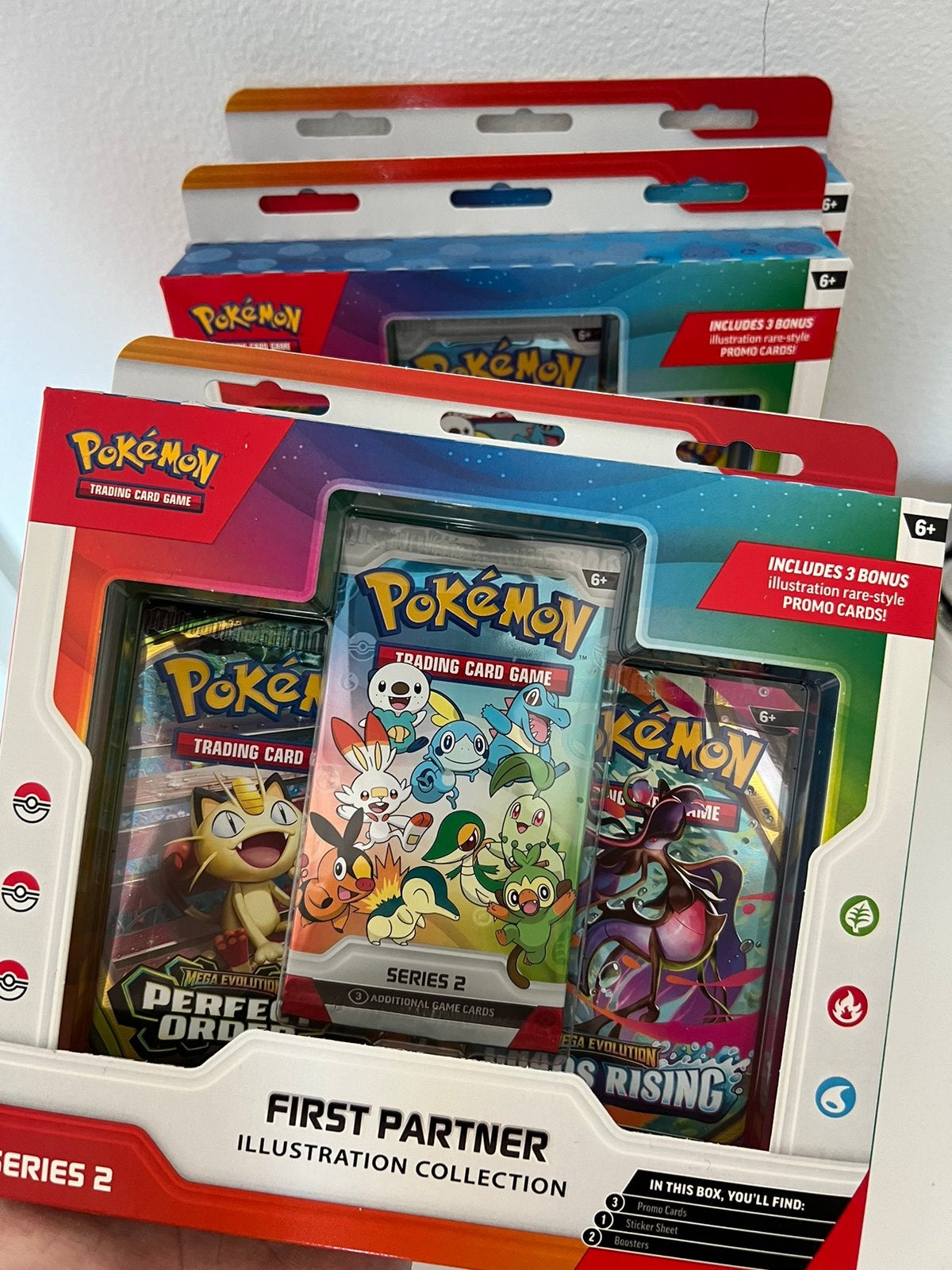 Pokemon First Partner Series 2, Hobby en Vrije tijd, Ophalen of Verzenden, Nieuw, Meerdere kaarten, Foil