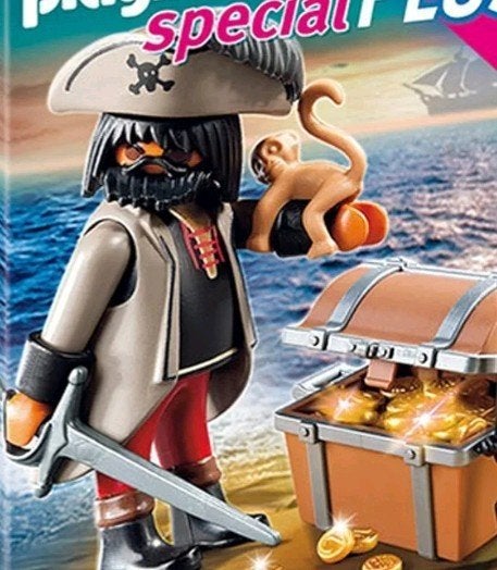 Playmobil 4767 Piraat met Schatkist, Pirates, Gebruikt, Complete set, Ophalen of Verzenden