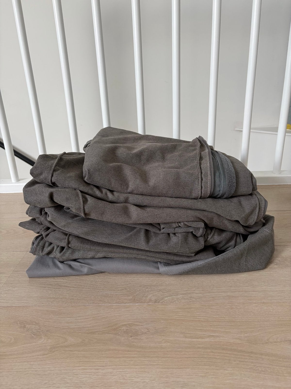 Ikea Kivik hoezen (2-zits + chaise longue), 250 tot 300 cm, Gebruikt, Driepersoons, Ophalen of Verzenden