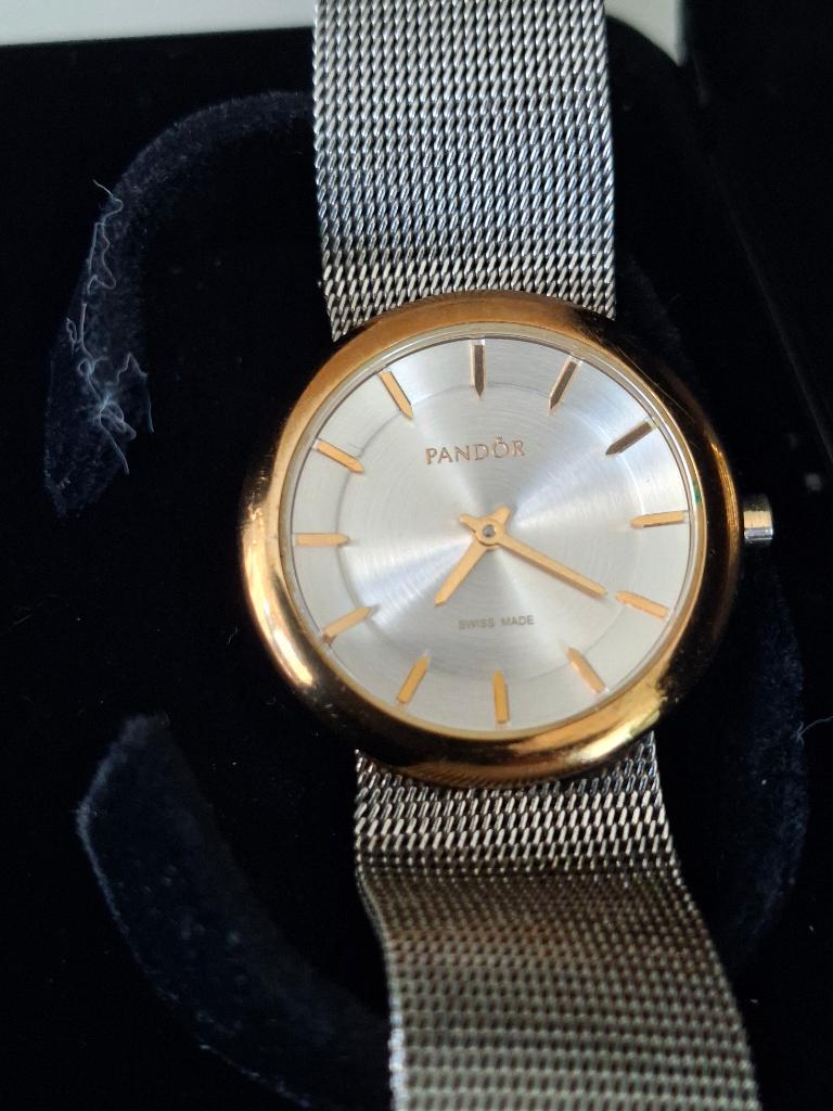 horloge  pandora pure 8120 14 wh goud kleur, Sieraden, Tassen en Uiterlijk, Horloges | Heren, Overige merken, Staal, Gebruikt