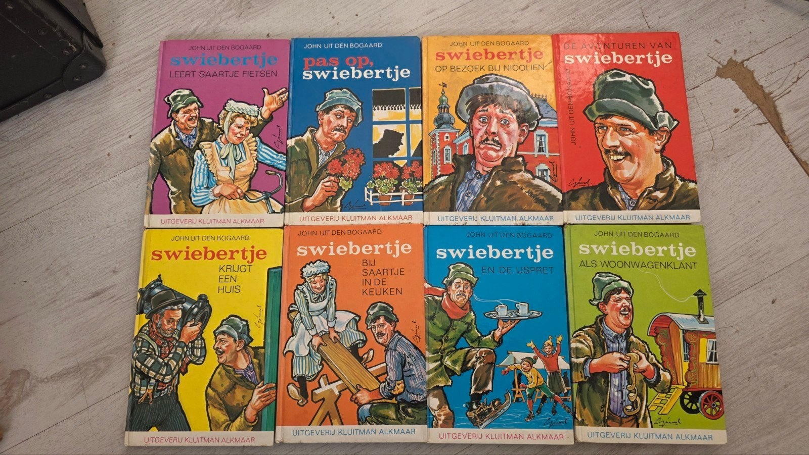 Swiebertje boekenreeks - 8 delen, John Uit den Bogaard, Boeken, Kinderboeken | Jeugd | onder 10 jaar, Ophalen of Verzenden, Gelezen