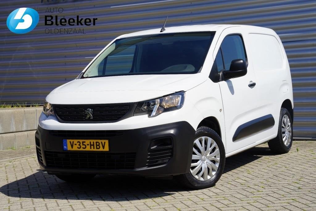 Peugeot Partner 1.5 Blue Hdi 102PK Euro6 Airco Trekhaak 2 x, Voorwielaandrijving, Stof, Gebruikt, 1295 kg